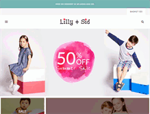 Tablet Screenshot of lillyandsid.com